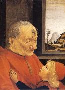 Old Man and Young Boy, GHIRLANDAIO, Domenico